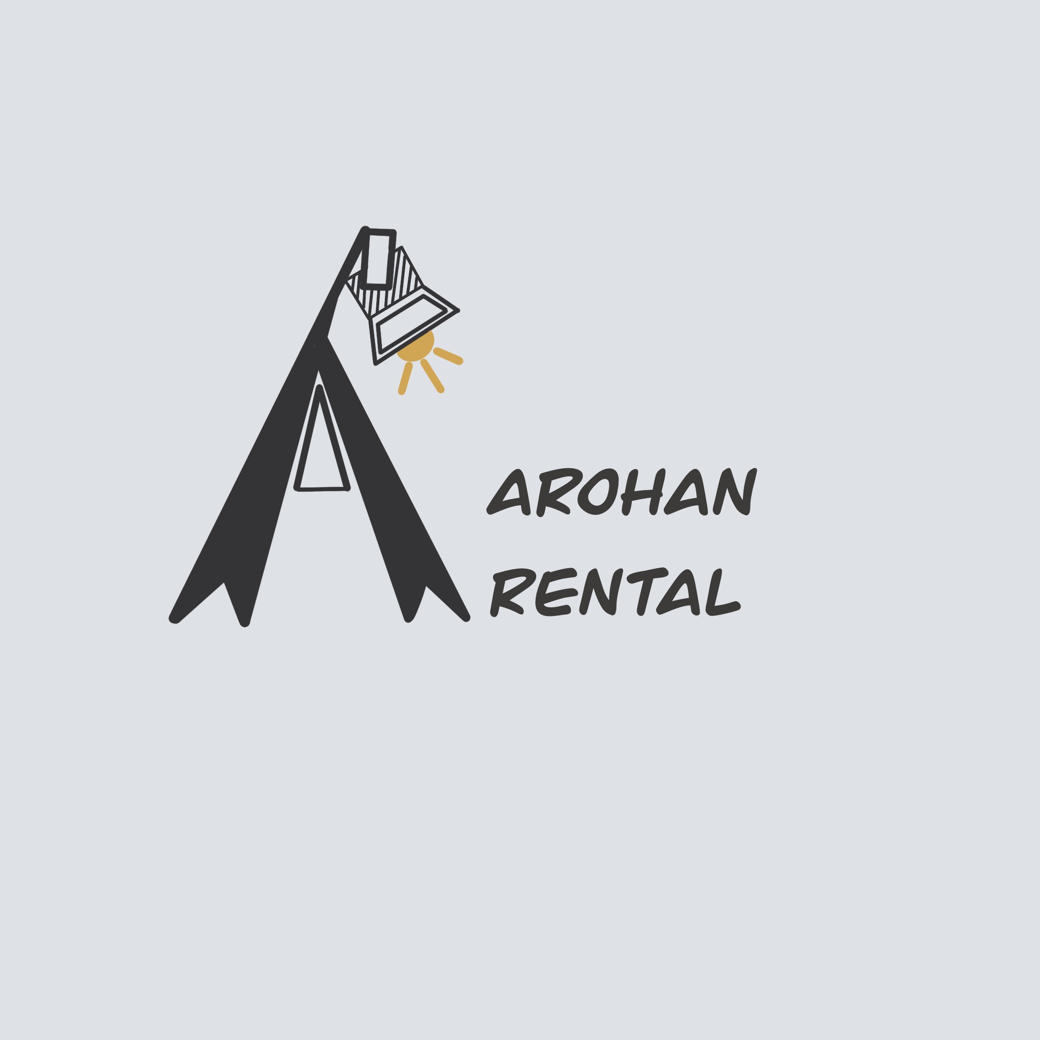 Arohan Rental Flood Lights Logo